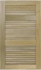 Louvered 40 40 20  Poplar  Cabinets