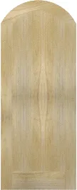 Arched  Crescent  Poplar  Doors