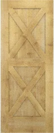 Barn  Double  X  Maple  Doors