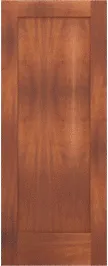 Flat  Panel  Austin  Mahogany  Doors