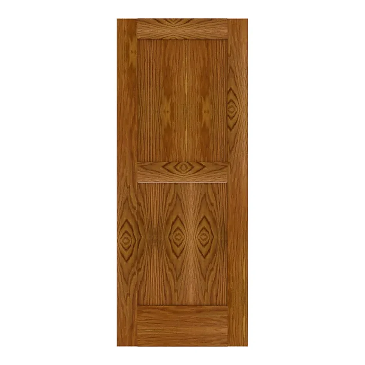 Red Oak Flat Panel Doors
