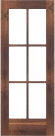 French  Concorde  Walnut  Doors