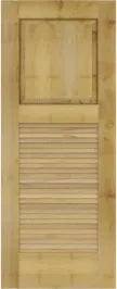 Louvered  Havana  Maple  Doors