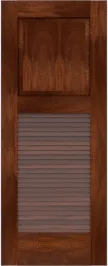 Louvered  Havana  Sapele  Doors