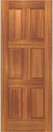 Raised  Panel  Biltmore  Teak  Doors