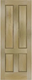 Raised  Panel  Long  Wood  Poplar  Doors