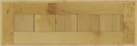 Beadboard  Cove  Maple  Drawer Front