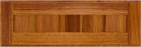 V Groove  Cove  Teak  Drawer Front