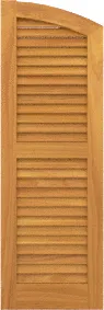 Arched  Archer  Cypress  Shutters