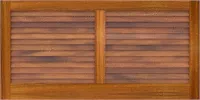Bahama  Island  Breeze  Teak  Shutters