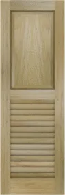 Combination  Back  Bay  Poplar  Shutters