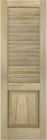 Combination  Commodore  Poplar  Shutters
