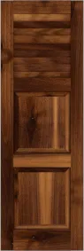 Combination  Salt  Marsh  Walnut  Shutters
