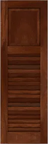 Combination  Sea  Breeze  Spanish  Cedar  Shutters