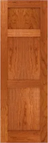 Flat  Panel  Greenwich  Cherry  Shutters