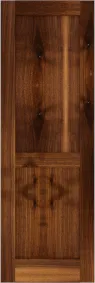 Flat  Panel  Valley  Forge  Walnut  Shutters
