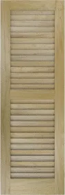 Louvered  Asheville  Poplar  Shutters