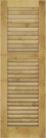 Louvered  Low  Country  Maple  Shutters