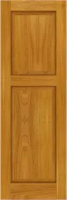 Raised  Panel  Portsmouth  Cypress  Shutters