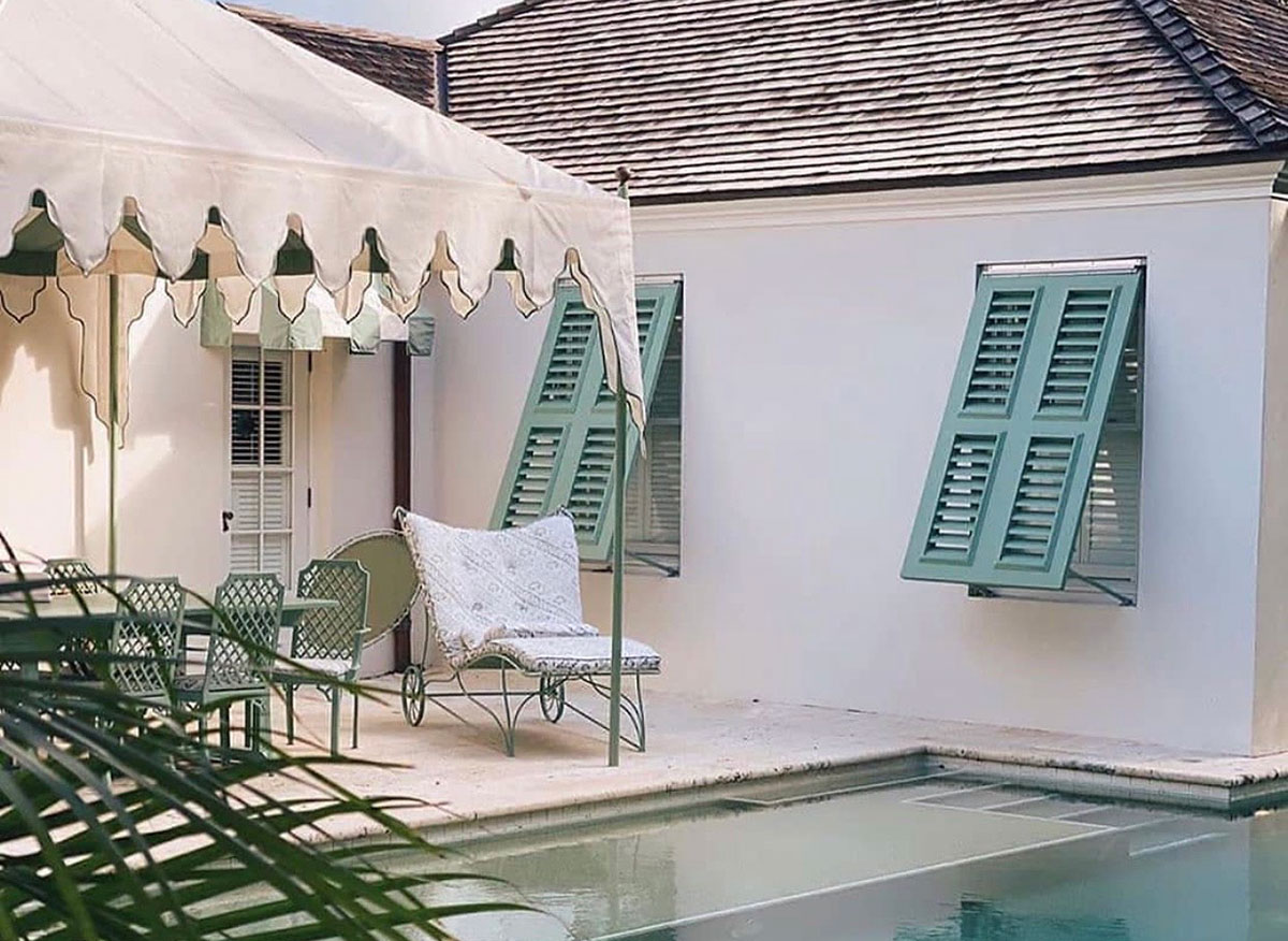 Elegant and Practical Exterior Bahama / Bermuda Shutters